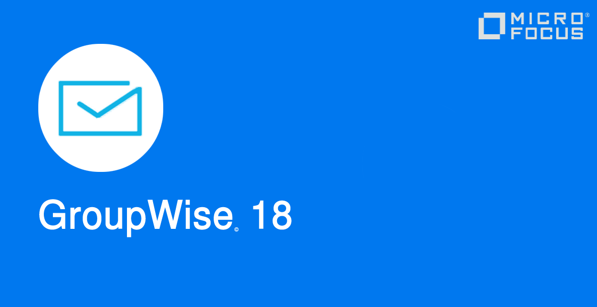 Microfocus GroupWise 18