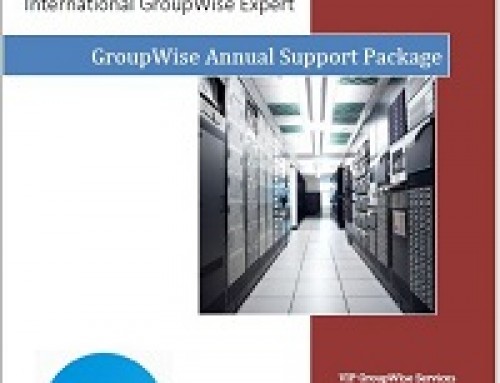 Introducing the VIP GroupWise Annual Support Package