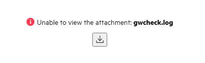 GroupWiseWebAttachementError